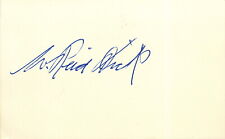 Vintage Original Autograph Signed Cut - Scottish Sculptor - William Reid Dick picture