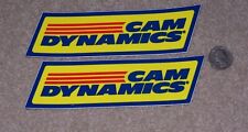 2 - Cam Dynamics- decals/stickers  NHRA  NASCAR  Hot Rod picture
