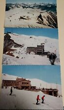 Lot of 3 Vintage Rochers De Naye Sur Montreaux L'Hotel et Les Alpes Post Cards picture
