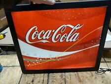  VINTAGE  Coca Cola Classic Lighted  Sign Display Advertisement  picture