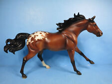 BREYER CLASSICS/Freedom Series-Bay Appaloosa Stallion-2008-QH Stallion Mold-USED picture