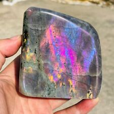 740g Natural Purple Gorgeous Labradorite Crystal Freeform Mineral Specimen picture