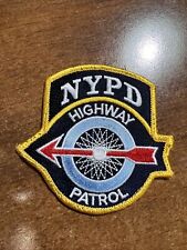 NYPD - NYC Police Department HIGHWAY PATROL Patch picture