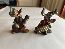 Very Rare Lead Vintage-Mid/late 1930’s Goofy And Donald Duck Playing Instruments picture