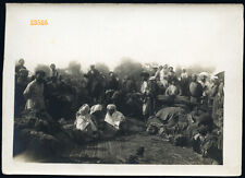 larger Photograph, Kyrgyz in desert, camels, Kyrgyzstan, Russia,  unusual, rare  picture