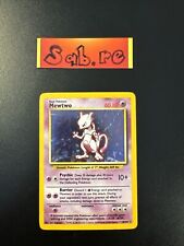 LP Condition Mewtwo Holo Rare Base Set 10/102 Pokémon Card picture