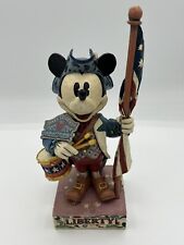 Jim Shore Disney Mickey Mouse The Ultimate Patriot Liberty Figurine In Box picture