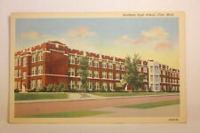 Postcard Northern High School Flint MI W22 picture