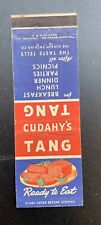 Vintage Matchbook “Cudahy’s Tang” picture