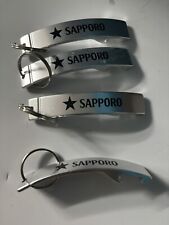 Sapporo Beer Keychain Bottle Openers Lot (x4).   picture