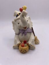 Lenox - Trunks & Treats Halloween Witch Elephant Porcelain Figure - 3.5