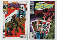 Marc Spector Moon Knight #52 & 53 Gambit Vs Werewolf By Night Marvel Comics 1993 picture