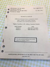 Department Of The Army - Technical Manual - Engine Models 4A032-1 & 4A032-2 picture