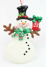 Kurt Adler Happy Winter Snowman Holiday Ornament Christmas.  picture
