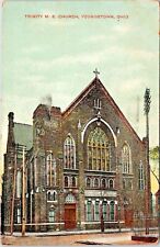 Postcard 1908 YOUNGSTOWN, OHIO Trinity M.E. Church, Early Card picture