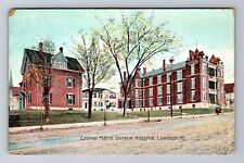 Lewiston ME-Maine, Central Maine General Hospital, Antique, Vintage Postcard picture