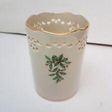 Lenox Holiday Holly Berry Votive Candle Holder picture