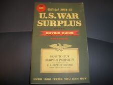 Official 1964-65 U.S. War Surplus Buying Guide & Catalog EUC (R2) picture