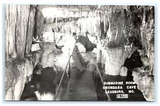 Submarine Room Onondaga Cave Leasburg MO Missouri RPPC EKC Postcard C7 picture