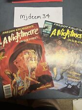 (2) Freddy Krueger's A Nightmare On Elm Street #1, Oct. 1989, Nov 2 1989 picture