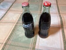 Coca Cola Classic 2 Full 8 Oz Bottles Niagara Falls & Olympic 100 Years picture