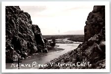 Mojave River Narrows Bridge Victorville California RPPC Real Photo Postcard RARE picture
