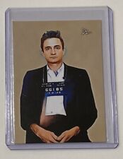 Johnny Cash Limited Edition Artist Signed Mugshot Card 1/10 picture