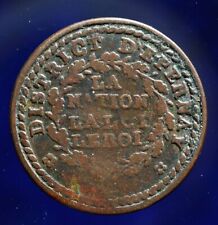 FRENCH REVOLUTION GENUINE BUTTON EPERNAY TOKEN UNIFORM WAR ARMY MILITARY FRANCE picture