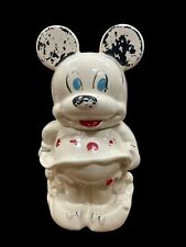 Vintage 1940's Walt Disney Turnabout Mickey and Minnie Mouse Cookie Jar picture
