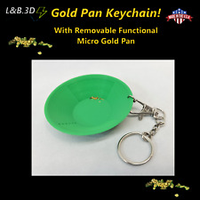 Micro Gold Pan Keychain picture