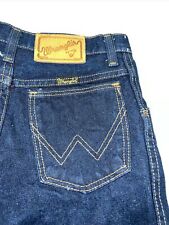 Vintage Wranglers Jeans Student Youth Dark Washed Pants Size 26x34 picture