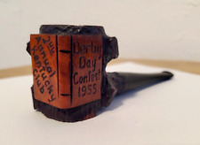 1955 Rare Kentucky Club Pipe 2nd Annual Derby Day Contest Imported Briar picture