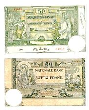 -r Reproduction - Belgium 50 Francs 1914 Pick #77   0721R picture