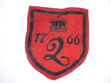 Vintage RUTGERS UNIVERSITY 1766 Embroidered Q Crown Shield Patch Felt picture