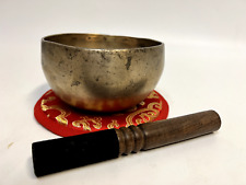 Very Deep  Himalayan Antique Deep sound Healing Yoga Singing Bowl SJ025 4.8