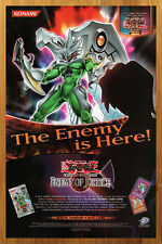 2007 Yu-Gi-Oh Enemy of Justice Print Ad/Poster TCG Trading Card Game Promo Art picture