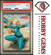 INVISIBLE WOMAN PSA 9 2008 Rittenhouse Archives Women of Marvel #25 picture