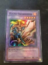 Flame Swordsman LOB-003 1st Edition 1996 Yugioh Trading Card - PSA 10 potential picture