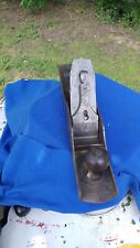 VINTAGE  STANLEY BEDROCK WOOD PLANE NO 606 USED AS IS 1910 picture