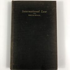 1928 US Navy International Law for Naval Officers Commander Soule and McCauley picture