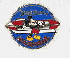 Disney 1990 DL Disneyland Mouseorail Pin#1586 picture