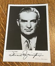 Stuart Symington Missouri Senator Autographed Signed 5 x 7 Photo picture