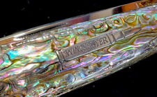 Pocketknife Winchester 20103 1993 Mt Man Trapper Genuine *Abalone* KP-1392 picture
