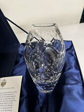 Faberge Atelier Crystal Collection Vase In Original Box picture