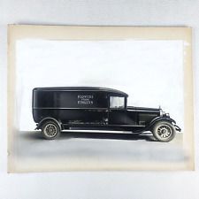 Packard Flower Delivery Truck Photo 1920s Funeral Home Shop Portland Oregon O114 picture