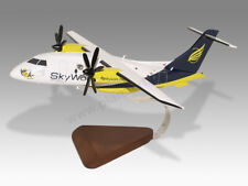 Dornier 328 Skywork HB-AEV Solid Kiln Mahogany Wood Handcrafted Display Model picture