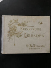 Rare Souvenir Book of the City of Dresden. 1896. Erinnerung an Dresden picture