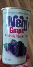 Vintage NEHI Grape 12oz Can Royal Crown Cola picture