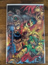 BATTLE CHASERS #1 Chromium Wraparound Variant Cover Image Comics picture