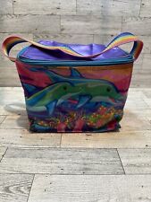 Vintage Lisa Frank Soft Side Dolphin Lunch Box picture